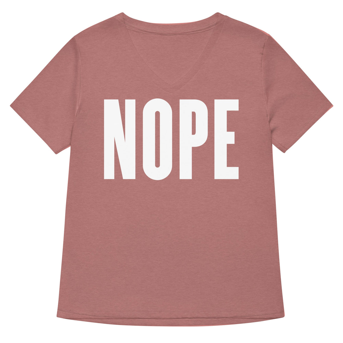 Nope Women's V-Neck Tee product image 5