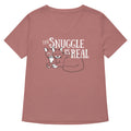 The Snuggle Is Real Women's V-Neck Tee product image 1