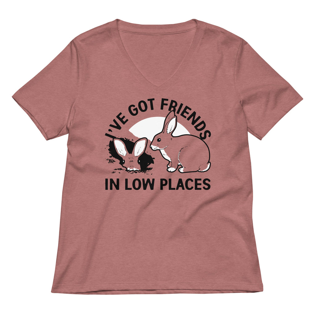 I've Got Friends In Low Places Women's V-Neck Tee product image 2