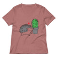 Prickly Love Women's V-Neck Tee product image 1