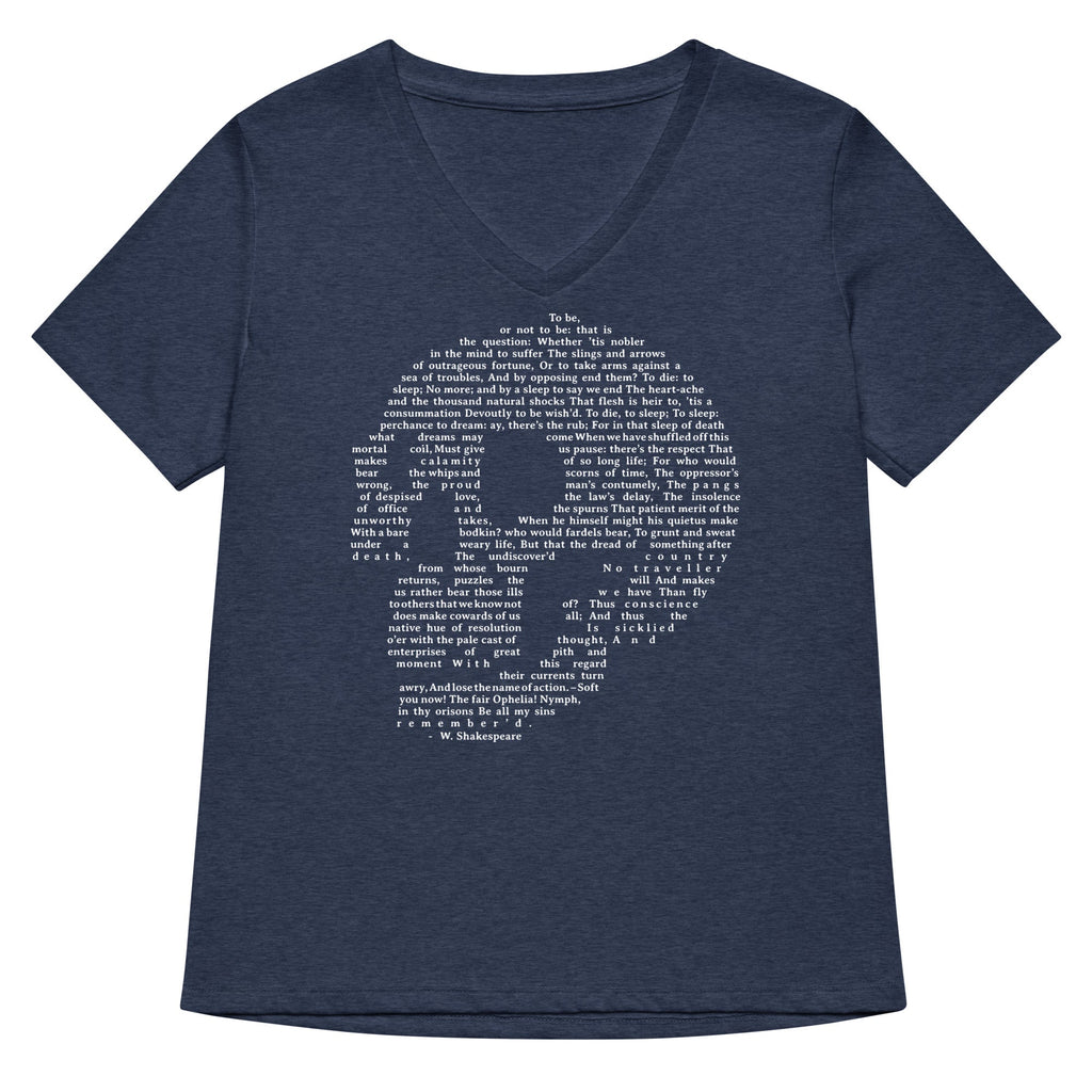 Hamlet Soliloquy Women's V-Neck Tee product image 2