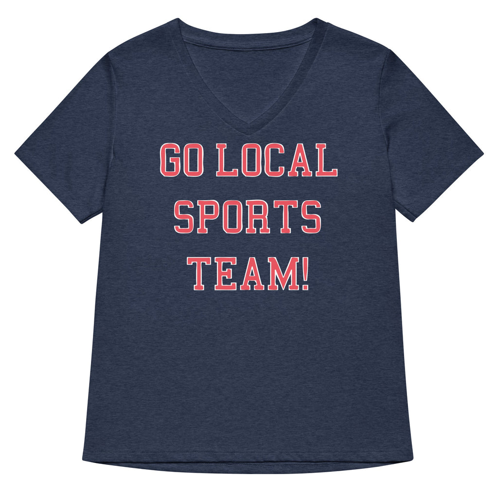 Go Local Sports Team! Women's V-Neck Tee product image 1
