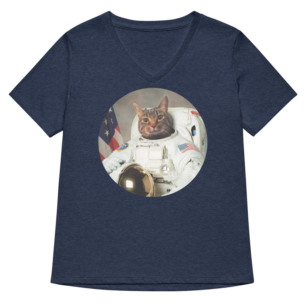 Astrocat Women's V-Neck Tee product image 2