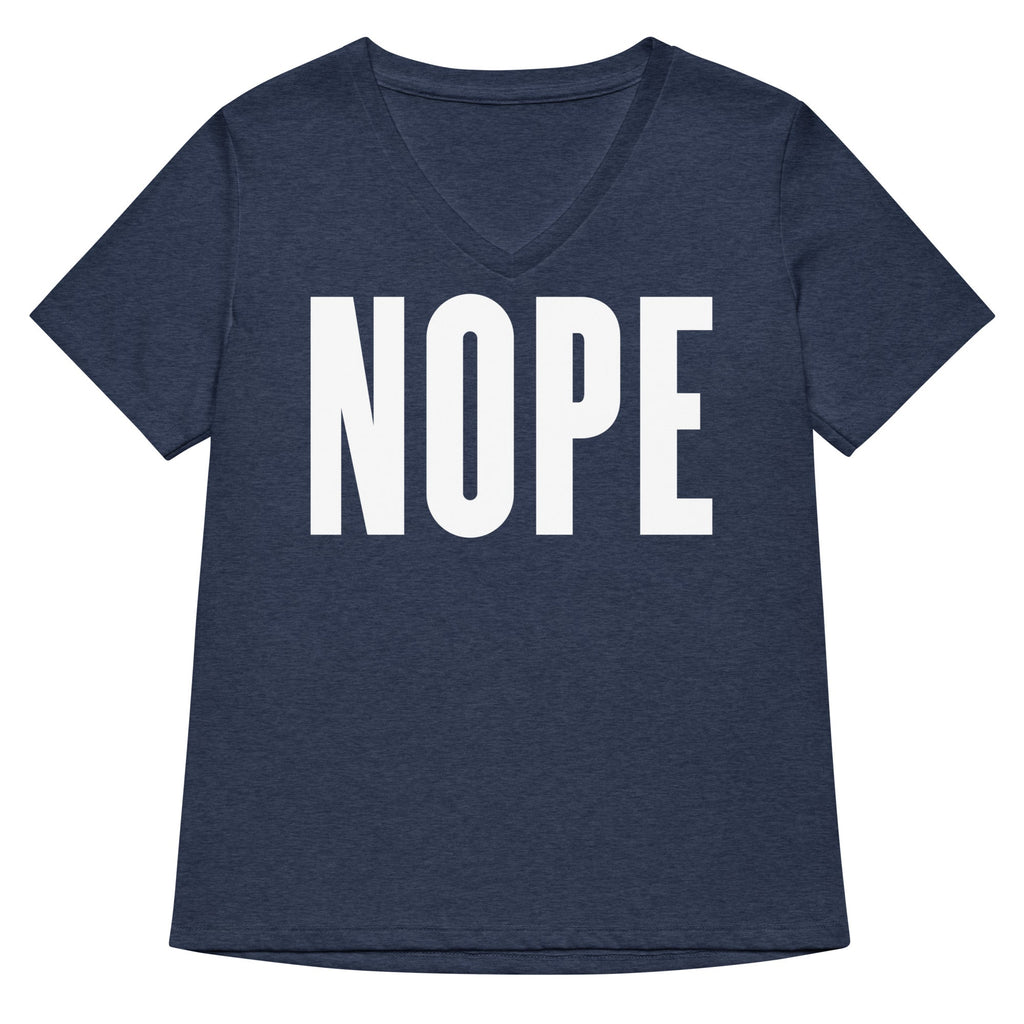 Nope Women's V-Neck Tee product image 2
