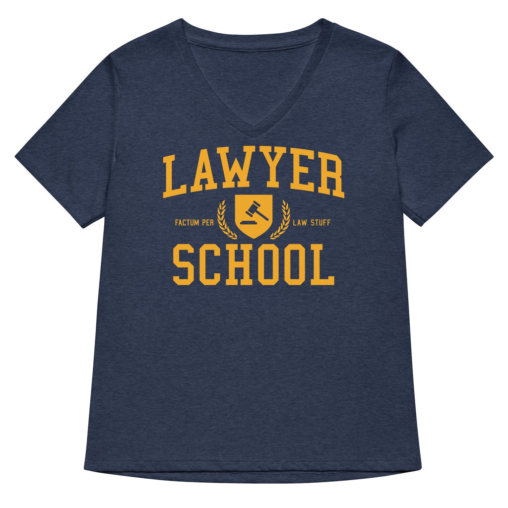 Lawyer School Women's V-Neck Tee product image 2