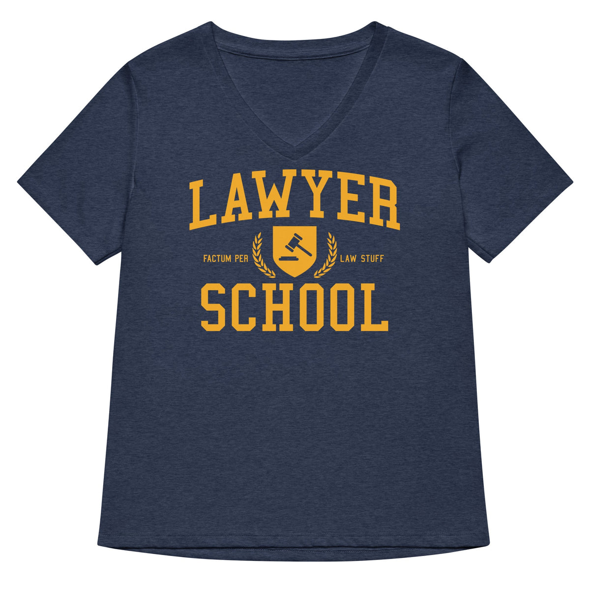 Lawyer School Women's V-Neck Tee product image 2
