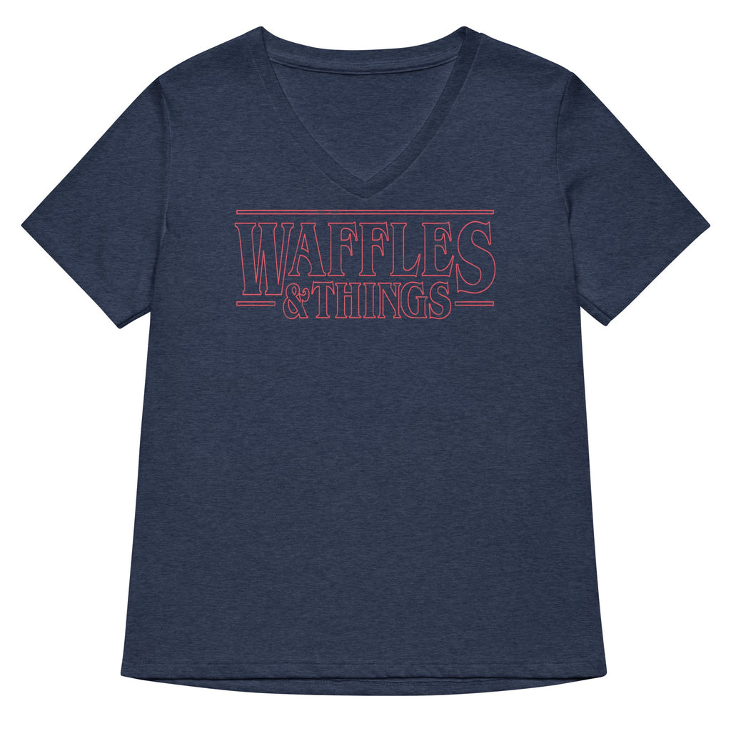Waffles & Things Women's V-Neck Tee product image 2