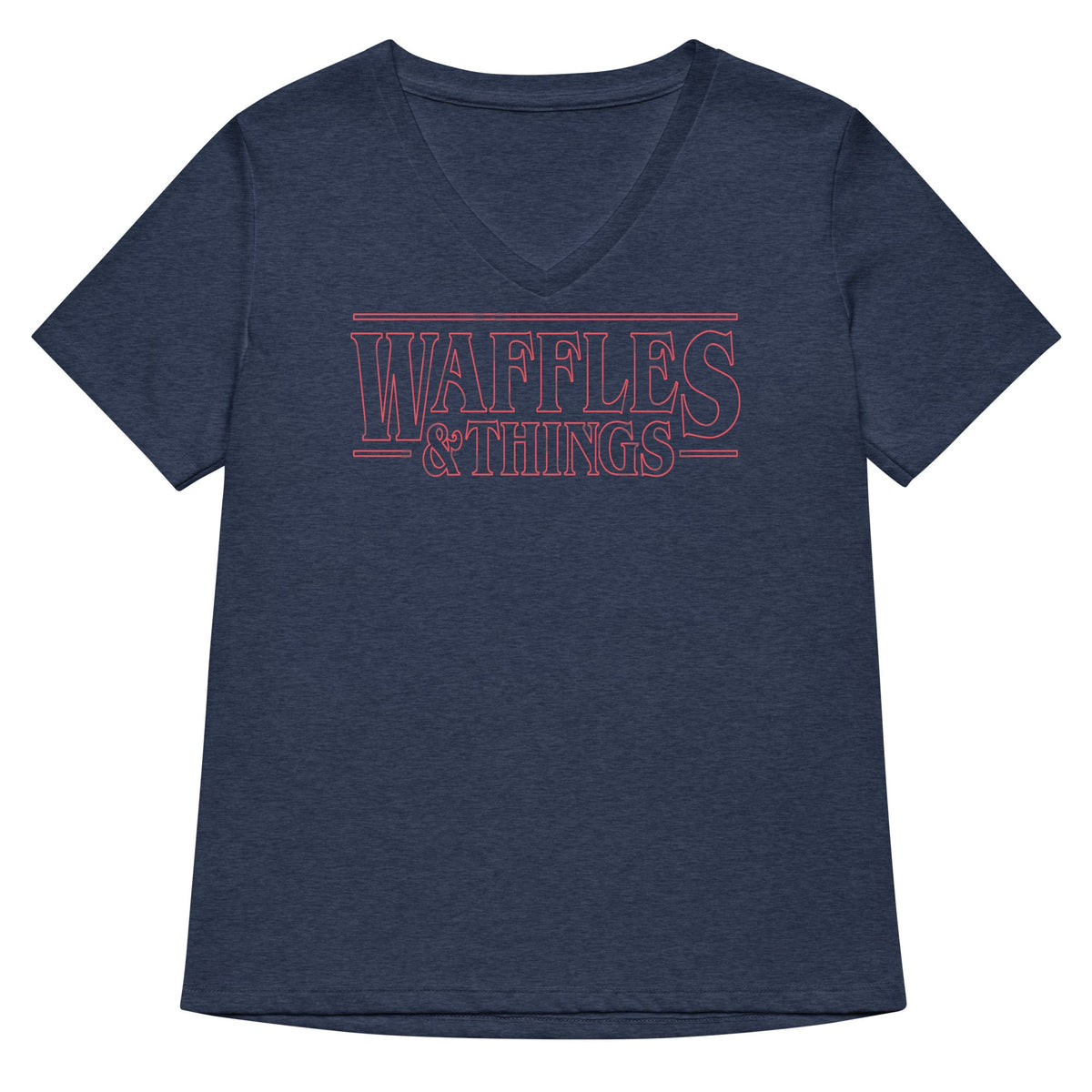 Waffles & Things Women's V-Neck Tee product image 2