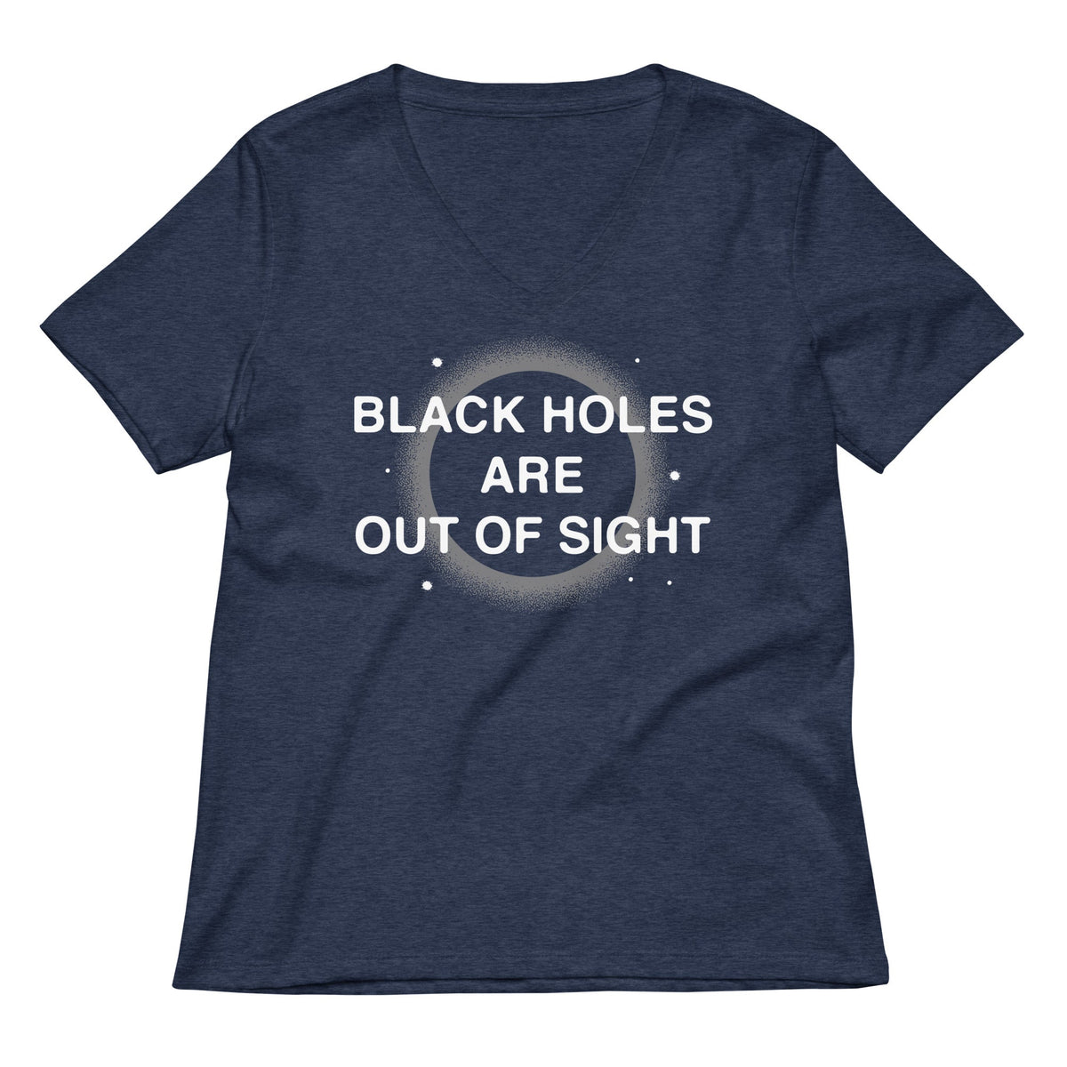 Black Holes Are Out Of Sight Women's V-Neck Tee product image 2