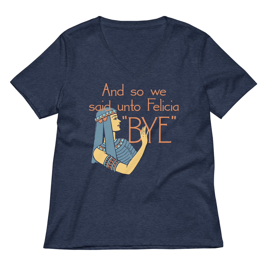 Bye Felicia Women's V-Neck Tee product image 2