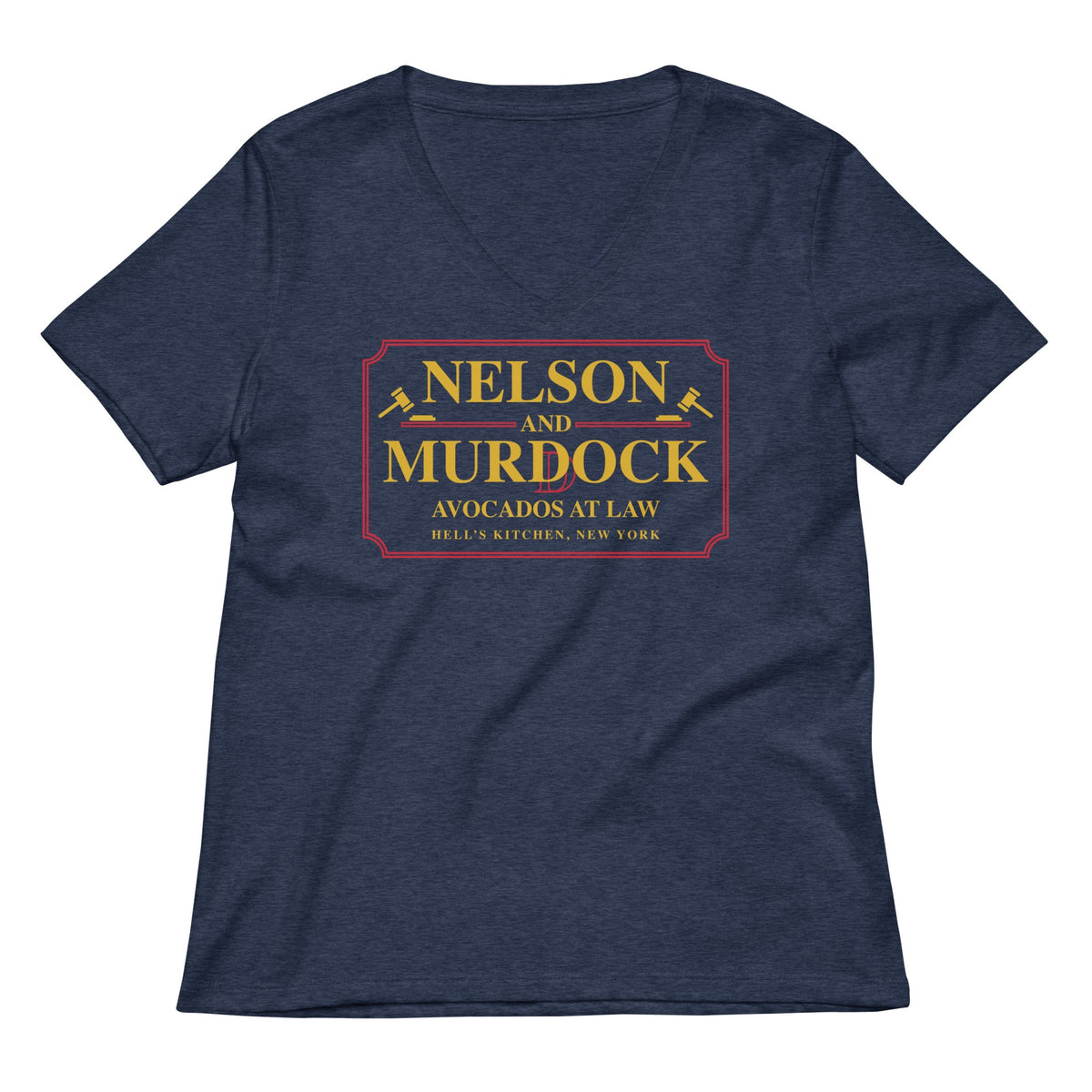 Nelson And Murdock Women's V-Neck Tee product image 2