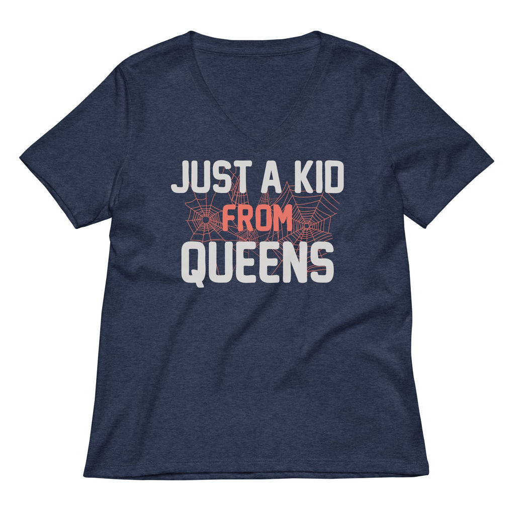 Just A Kid From Queens Women's V-Neck Tee product image 2