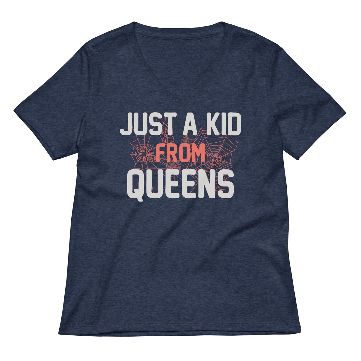 Just A Kid From Queens Women's V-Neck Tee product image 2