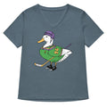 Mighty Duck Women's V-Neck Tee product image 1