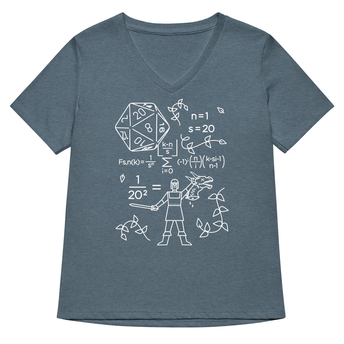 The Science Of A RPG Women's V-Neck Tee product image 4