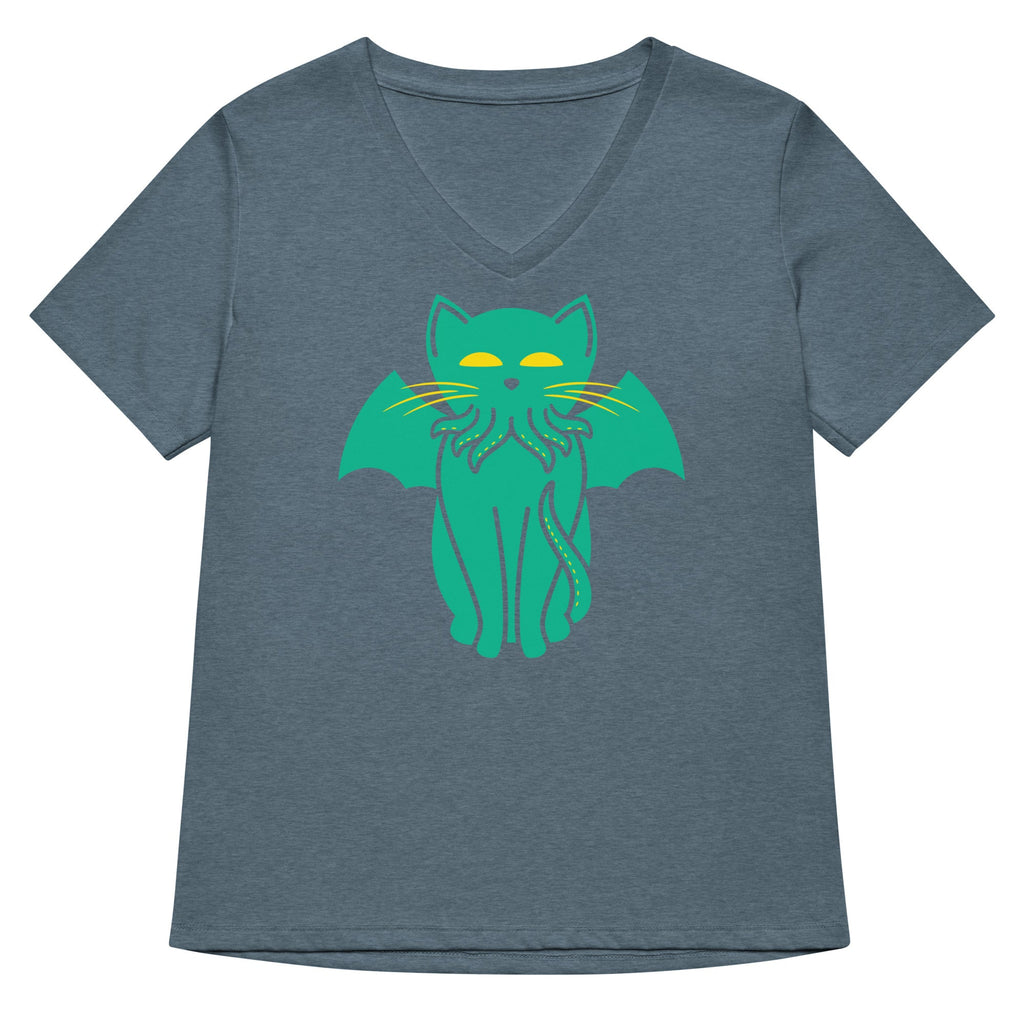 Cathulhu Women's V-Neck Tee product image 4