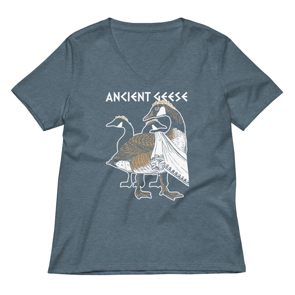 Ancient Geese Women's V-Neck Tee product image 1