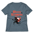 Merry Krampus Women's V-Neck Tee product image 1