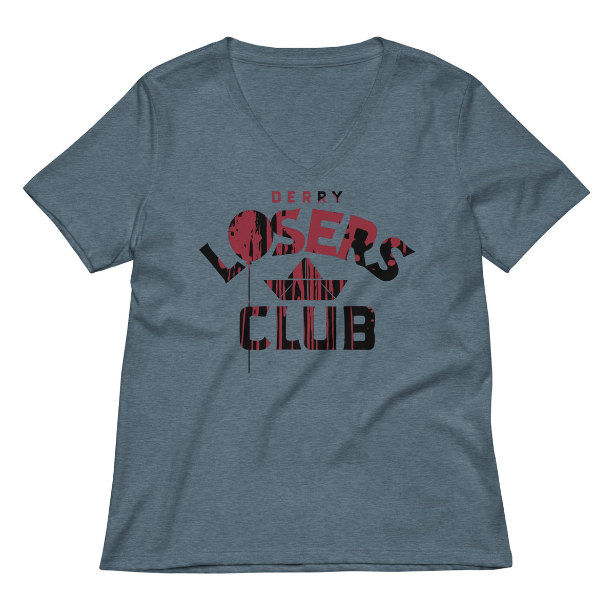 Derry Losers Club Women's V-Neck Tee product image 1