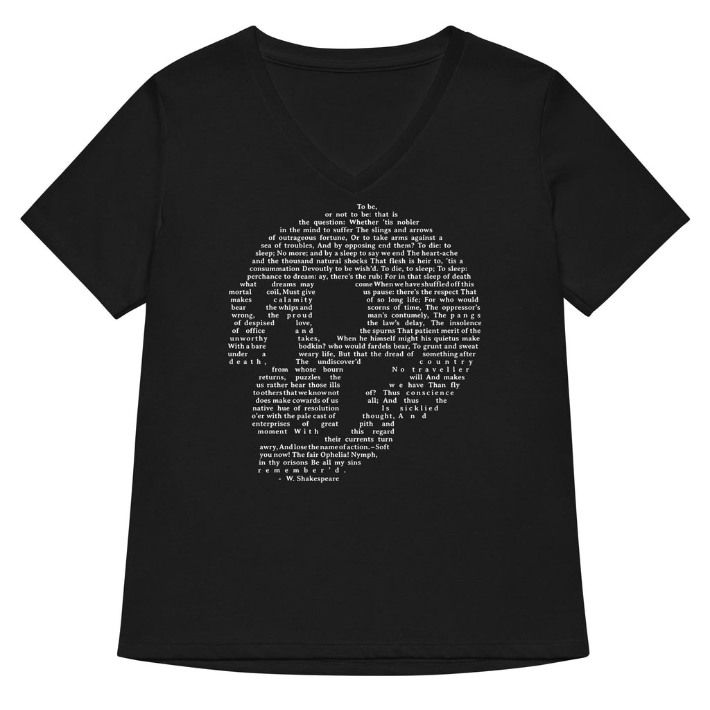 Hamlet Soliloquy Women's V-Neck Tee product image 1