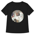 Astrocat Women's V-Neck Tee product image 1