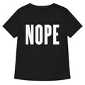 Nope Women's V-Neck Tee product image 1