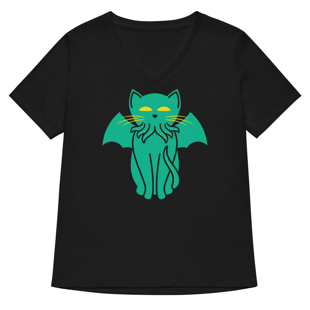 Cathulhu Women's V-Neck Tee product image 2