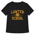 Lawyer School Women's V-Neck Tee product image 1