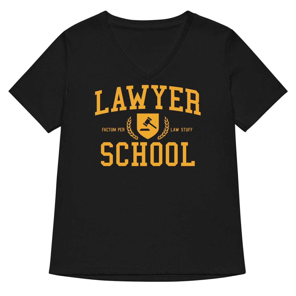 Lawyer School Women's V-Neck Tee product image 1