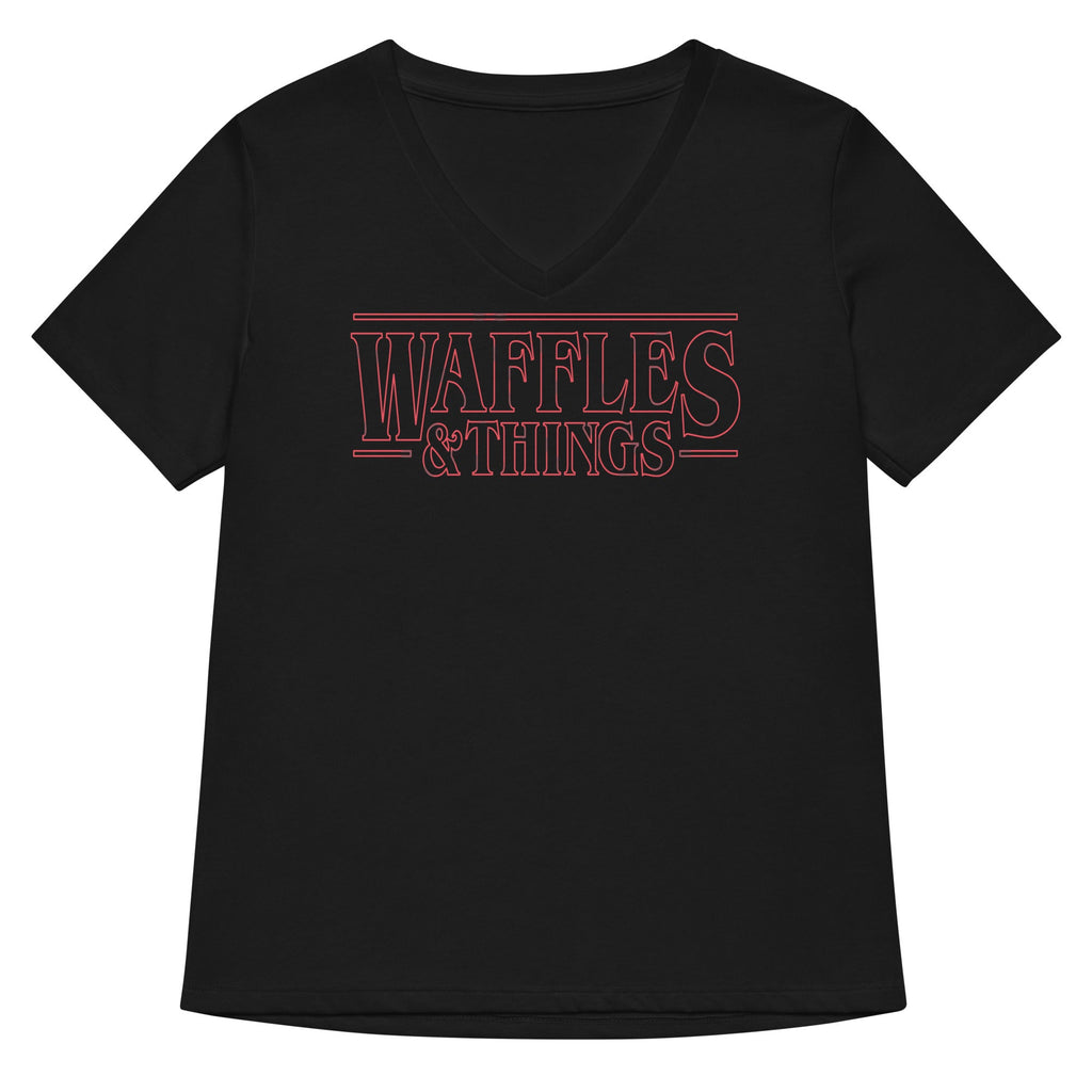 Waffles & Things Women's V-Neck Tee product image 1
