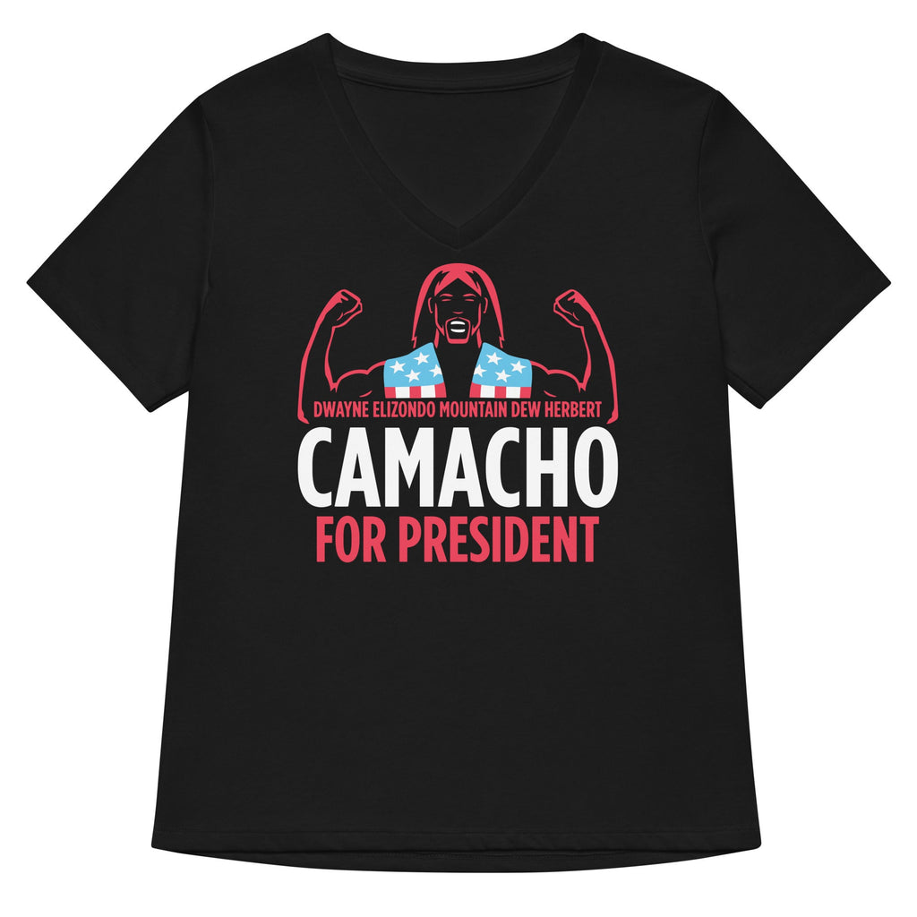 Camacho For President Women's V-Neck Tee product image 1