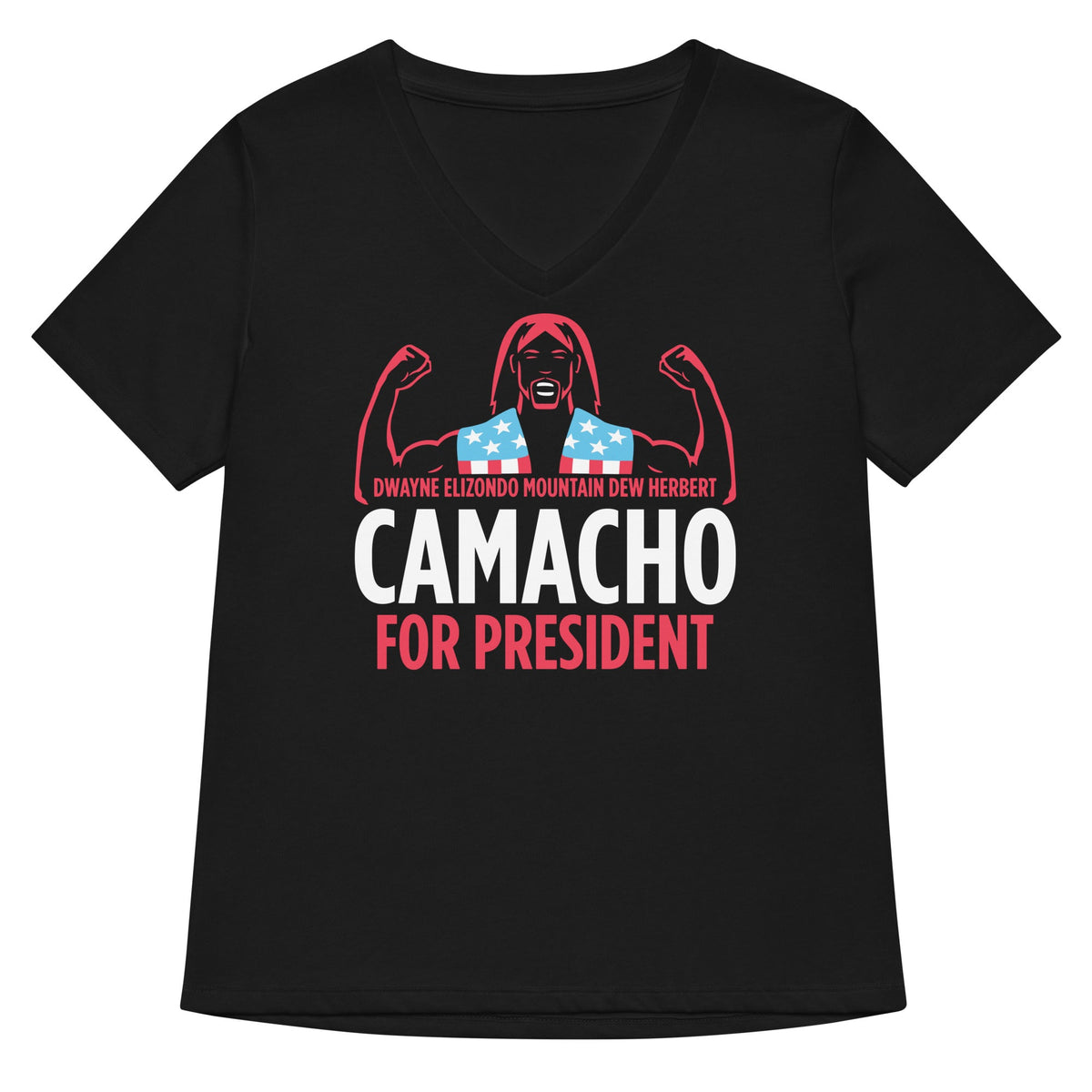 Camacho For President Women's V-Neck Tee product image 1