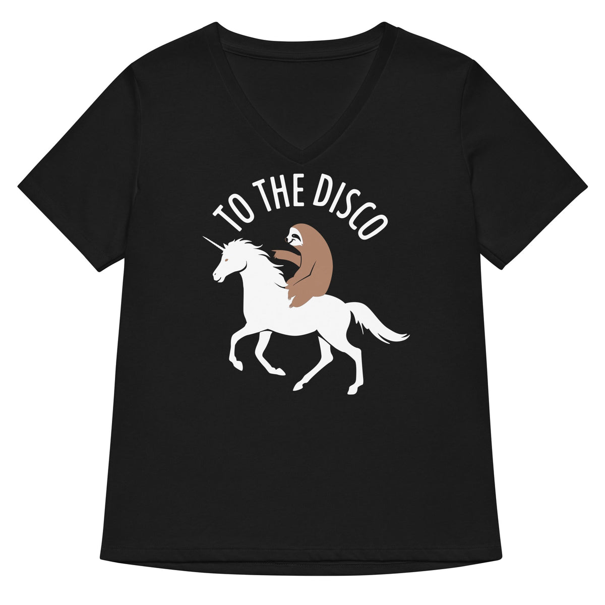 To The Disco Women's V-Neck Tee product image 2