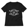 Black Holes Are Out Of Sight Women's V-Neck Tee product image 1