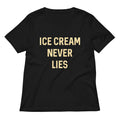Ice Cream Never Lies Women's V-Neck Tee product image 1
