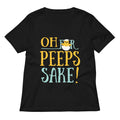 Oh For Peeps Sake Women's V-Neck Tee product image 1
