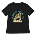 Please Feed Me, Always Hungry Women's V-Neck Tee product image 1