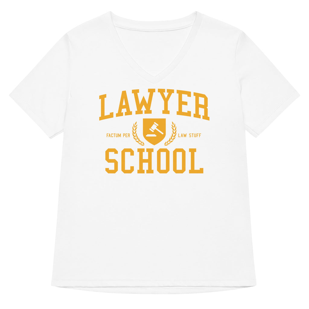 Lawyer School Women's V-Neck Tee product image 5