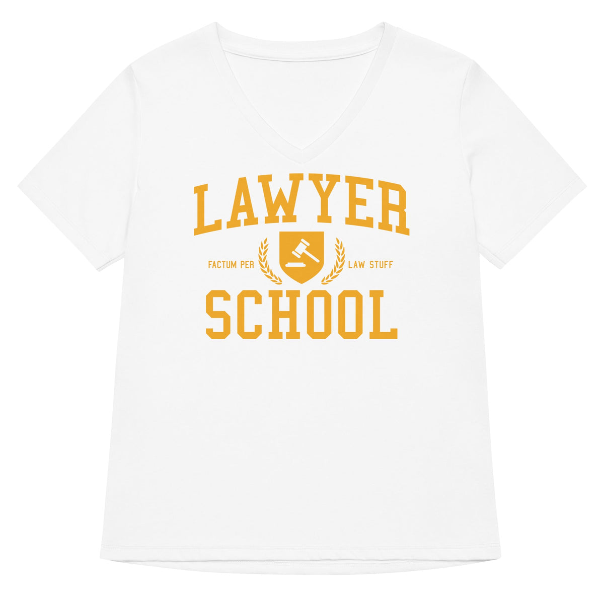 Lawyer School Women's V-Neck Tee product image 5