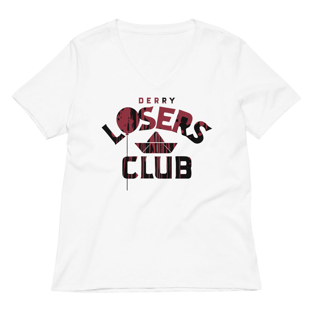 Derry Losers Club Women's V-Neck Tee product image 3