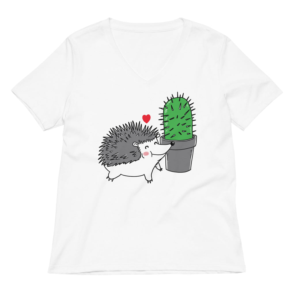 Prickly Love Women's V-Neck Tee product image 2