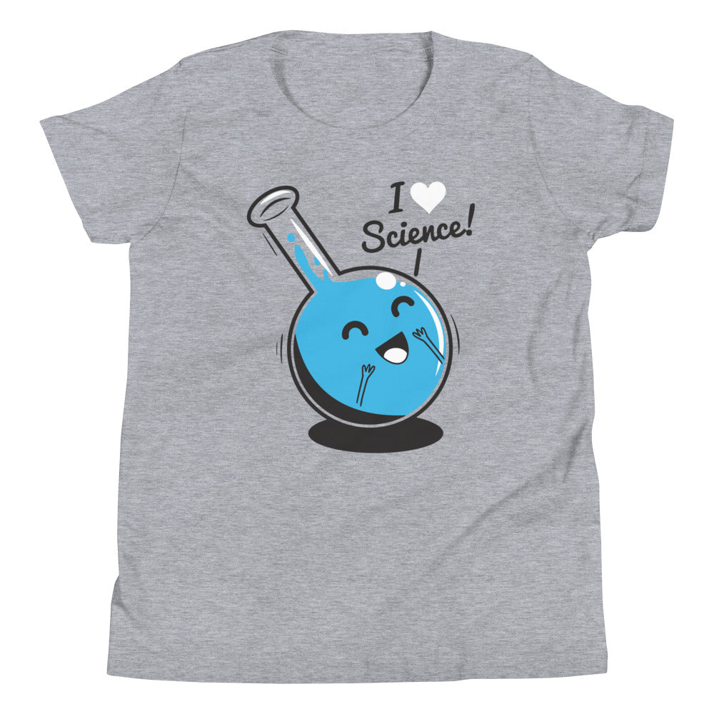 I Heart Science Kid's Youth Tee product image 5