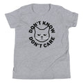 Don't Know Care Kid's Youth Tee product image 1