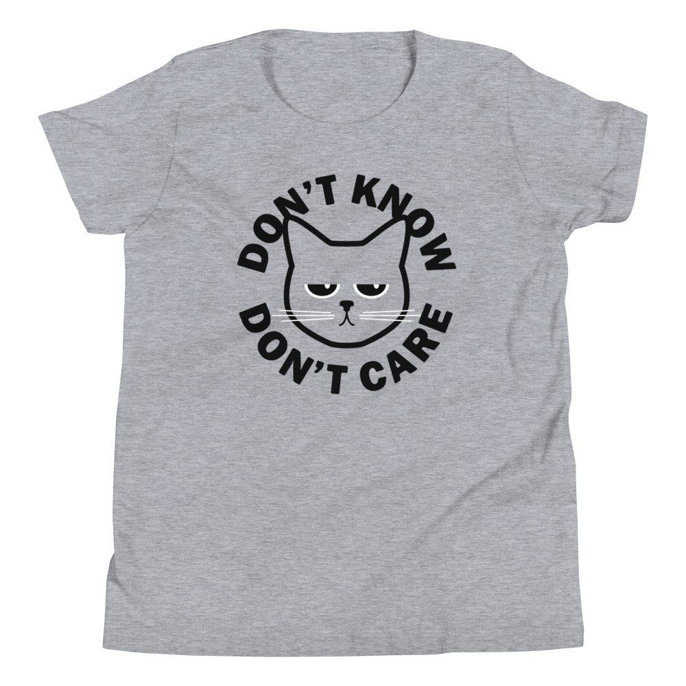 Don't Know Care Kid's Youth Tee product image 1