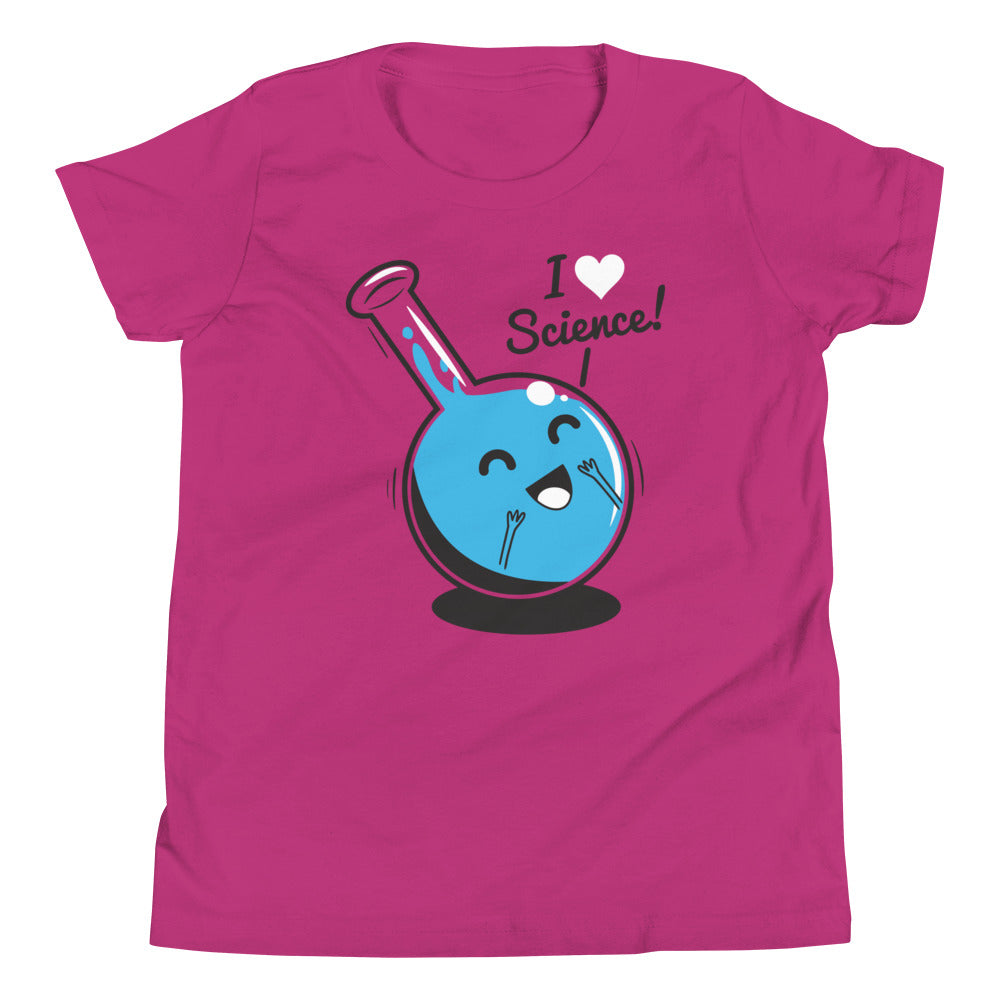 I Heart Science Kid's Youth Tee product image 3