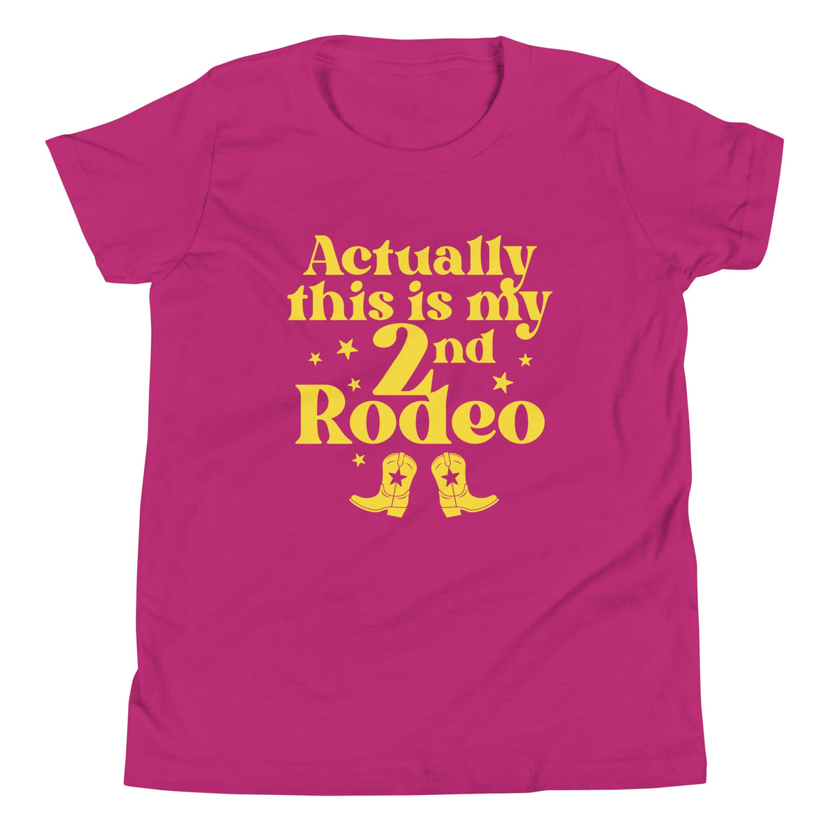 Actually This Is My 2nd Rodeo Kid's Youth Tee product image 6