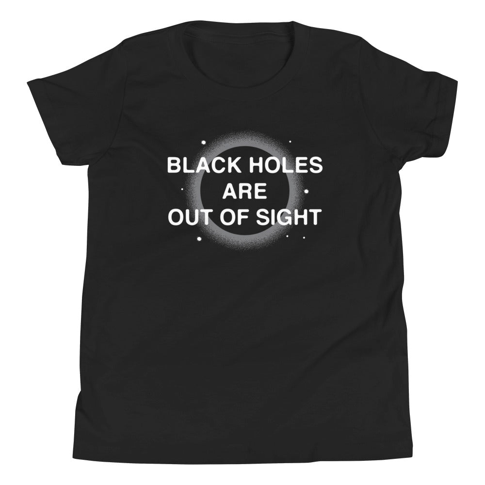 Black Holes Are Out Of Sight Kid's Youth Tee product image 1