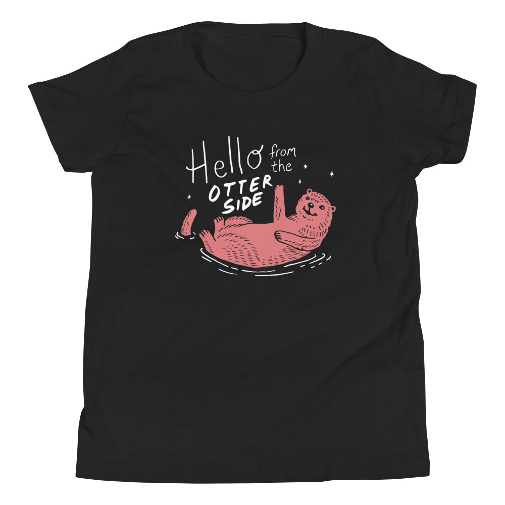 Hello From The Otter Side Kid's Youth Tee product image 1