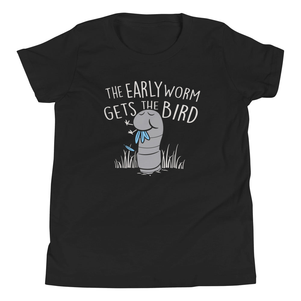 The Early Worm Gets Bird Kid's Youth Tee product image 2