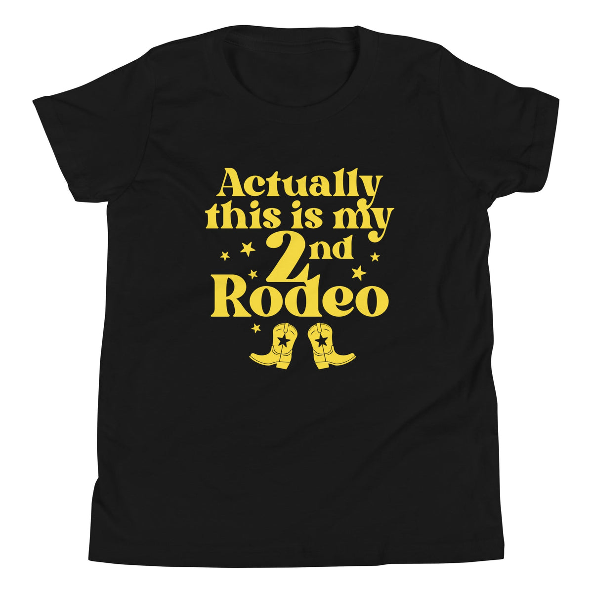 Actually This Is My 2nd Rodeo Kid's Youth Tee product image 1